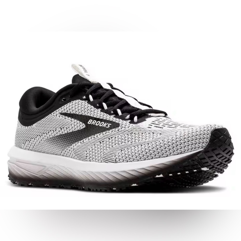 Brooks White and Black Women's Running Shoes